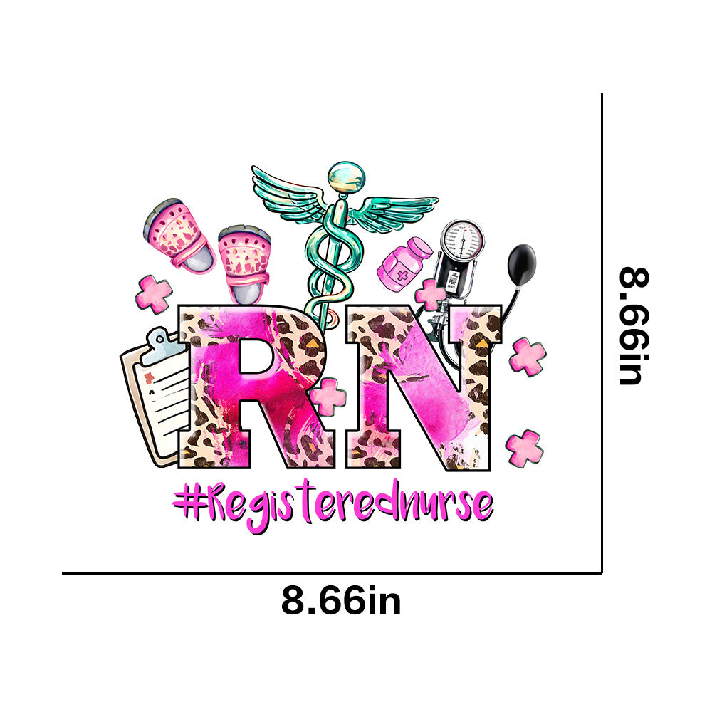 Wholesale 10pcs/pack thermal transfer printing hot stamping clothe